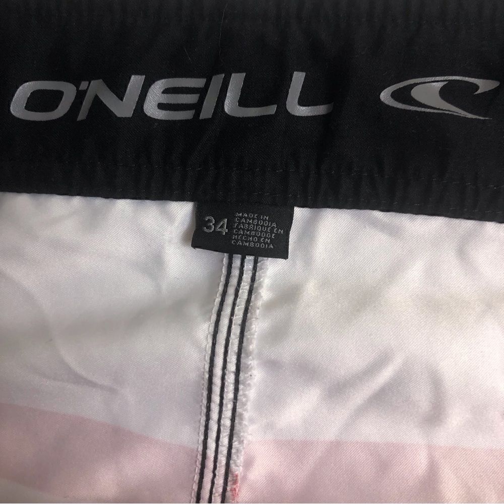 O’Neill Red Blue Swim Trunks - Picture 5 of 6